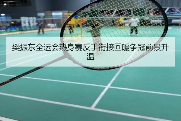 樊振东全运会热身赛反手衔接回暖争冠前景升温